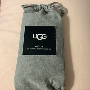 UGG Devon Standard Pillowcase Pair - Gray